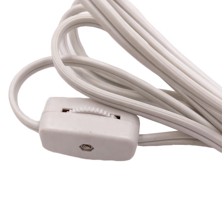 ETL approved Clip-In Cord Set US salt lamp cords with gear switch