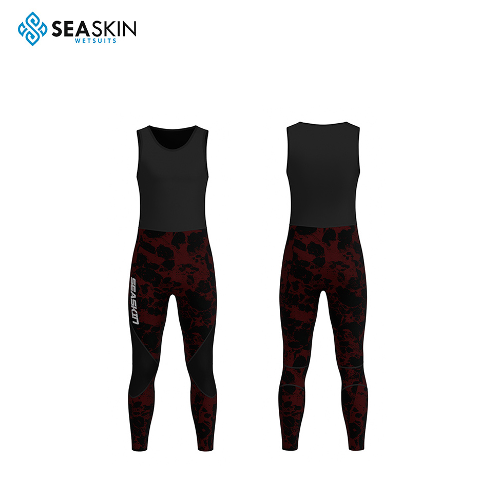 Seasin Custom Printing 3mm Camouflage Men Spearfishing Wetsuits