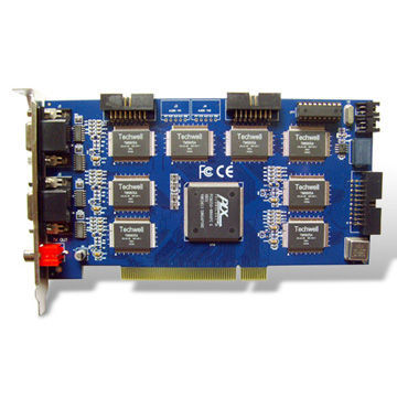 DVR Card, Supports IE Remote Monitor, Remote Viewing and Control PTZ through LAN, Internet
