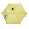 Gelber dekorativer Anzeigen-kleiner Toy Umbrella