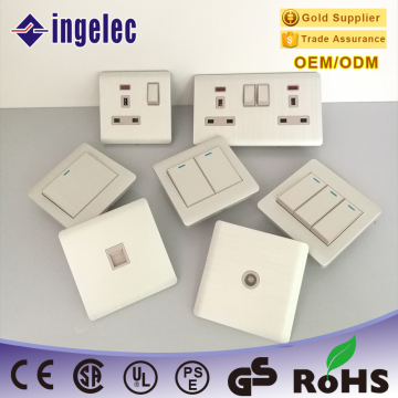 British Standard Electrical Wall Switch Socket High Quality Wall Switch And Socket