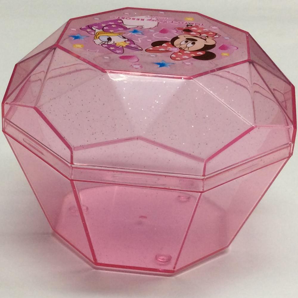 Plastic portable Disney jewelry storage box