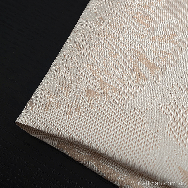 Tissu de rideau jacquard