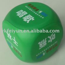 eco-friendly PU stress dice reliever