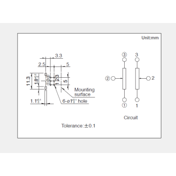 Rk09l series Rotary potentiometer