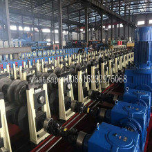 W beam guardrail machine