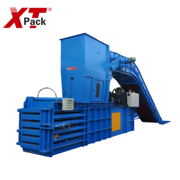 Semi-Automatic Horizontal Waste Tissue Paper and Plastic Baler Machine