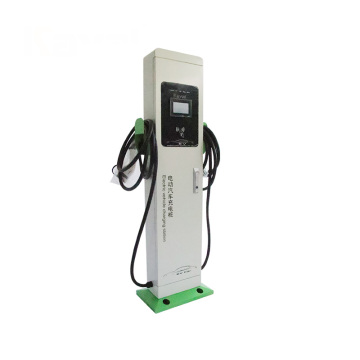 EV Charging Station With Double Plug AC 44KW