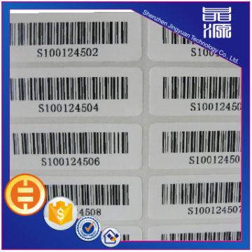 Barcode Hologram Sticker Etiket