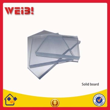 PC Plastic Board Clear Plastic Board Soild Board