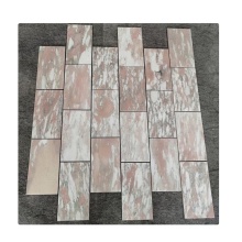 Norway Red Marble Non-Slip Subway Tile