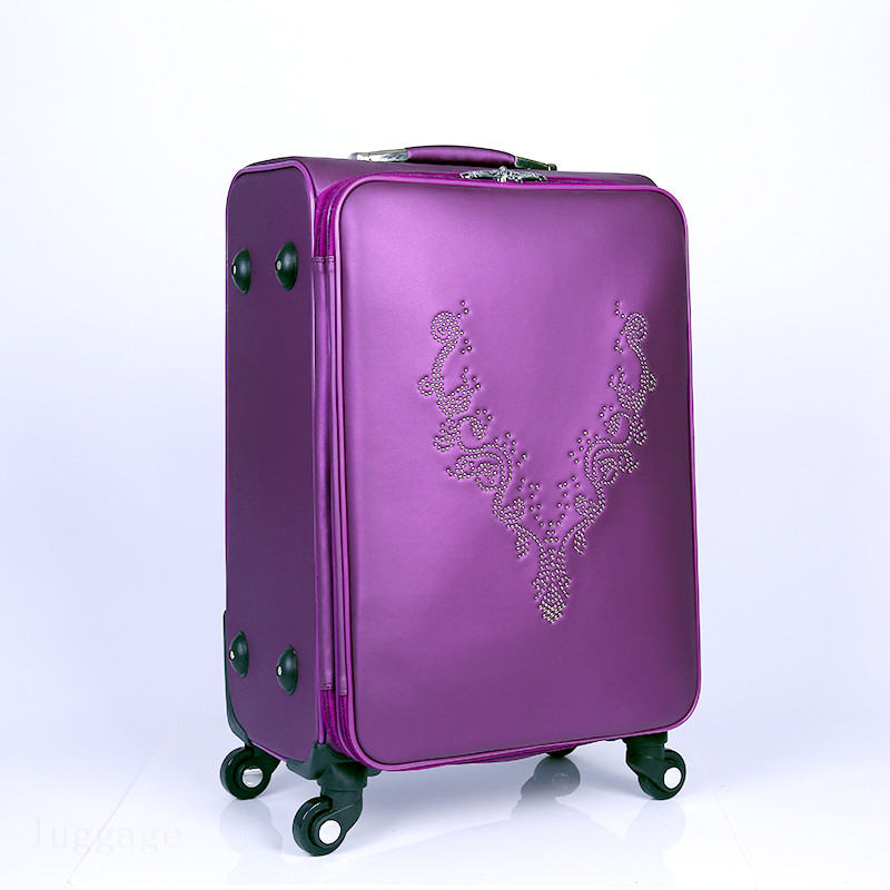 PU luggage bags