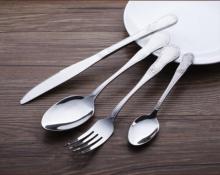 Stainless Steel Utensils Forks Spoons Knives Set