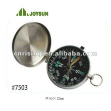 High quality pocket compass (with keyring) # 7503