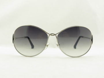 Lv Silver Metal Frame Grey Gradient Lens Womens Prescription Sunglasses Lv Z0261u