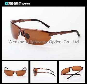 male aluminum Sports sunglasses