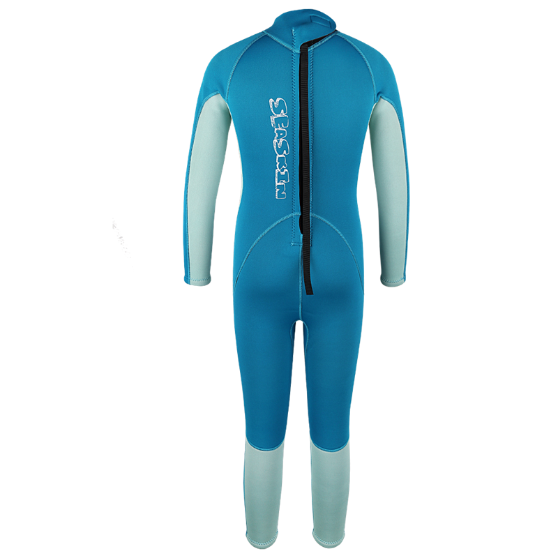 Seackin Girls 5/4/3mm νεοπρένιο πίσω φερμουάρ Wetsuits