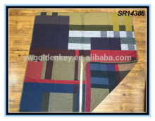 Most fashion winter slit plaid stole shawl scarf fake pashmina cashmere warm poncho shawl scarf wholesale price