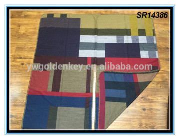 Most fashion winter slit plaid stole shawl scarf fake pashmina cashmere warm poncho shawl scarf wholesale price