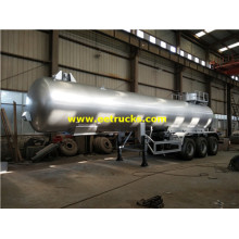 24000L 25ton ثاني أكسيد الكبريت ناقلات مقطورة