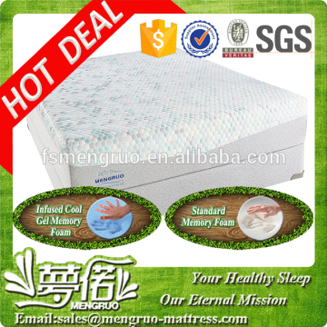 comfort roll pack visco gel memory foam mattress world