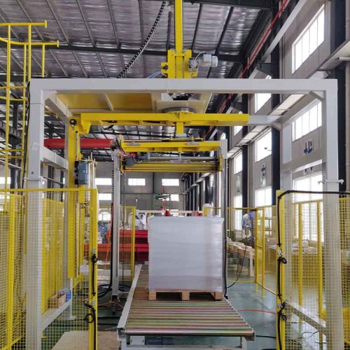 Industrial Pre-Stretch Film Wrapping Machine Cheap Sell for Southeast Asia