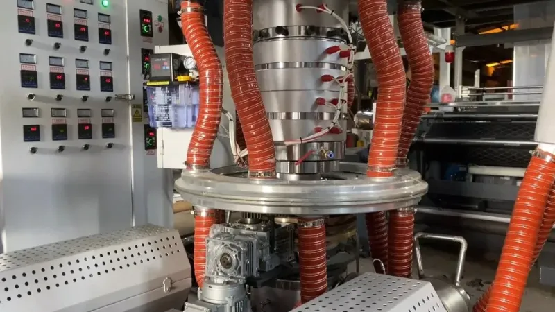 Blowing Extrusion Machine for PLA, LDPE, HDPE, LLDPE Films