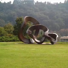 Modern Metal Art Sculpture for Large Garden Landscapes