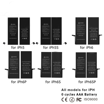 Nouvelle batterie de remplacement pour iPhone 6 Batterie 6G