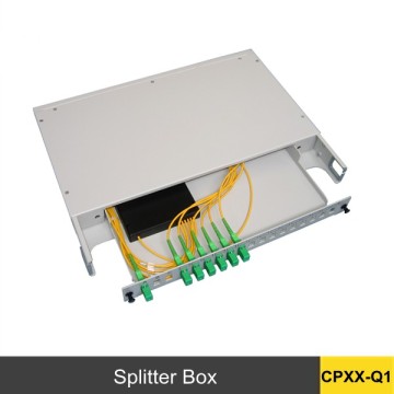 splitter terminal box outdoor fiber optic splitter box electric splitter