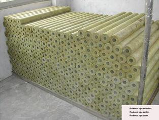 Rigid Rockwool Pipe Insulation , Rockwool Pipe Section 22 -