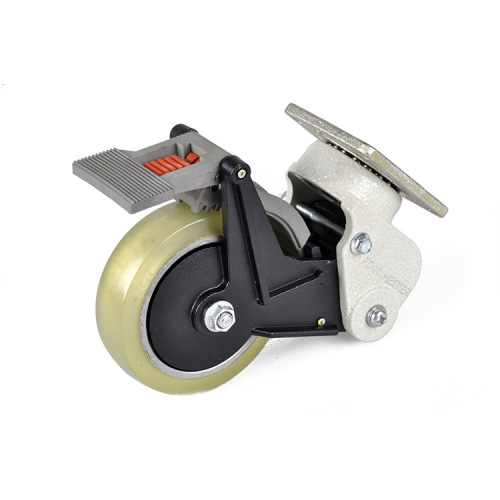 carrymaster or footmester heavy duty low height leveling caster nylone wheels