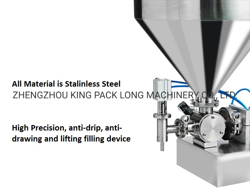 Horizontal Automatic Pneumatic Liquid Bottle Filling Machine