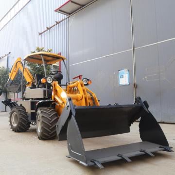 Loader penggalian backhoe reka bentuk yang indah