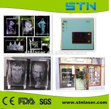 2015 special designed photo studio 3d crystal engraving laser machine