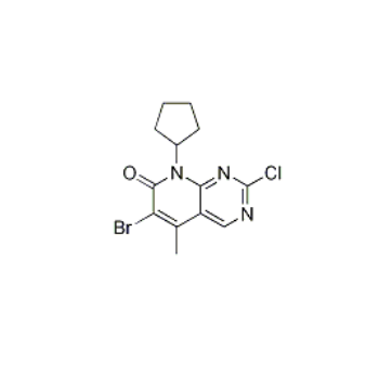 6-broMo-2-cloro-8-ciclopentil-5-Metilpirido [2,3-d] pirimidin-7 (8H) -ona 1016636-76-2