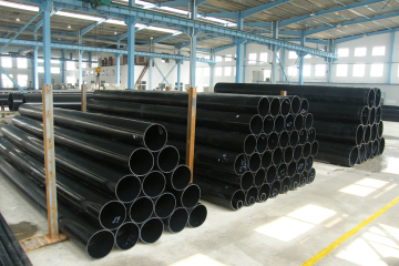 UHMW PE mining pipe plastic drain