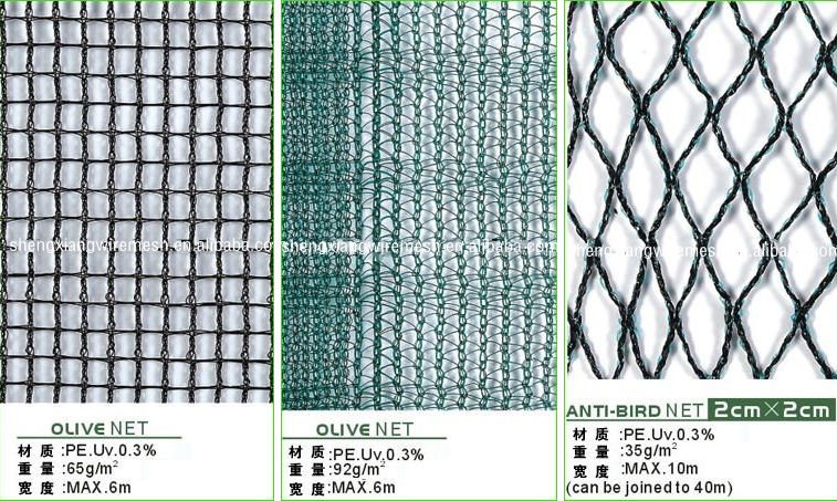 Factory supply 100% virgin HDPE green black color sun shade net for agriculture shade net