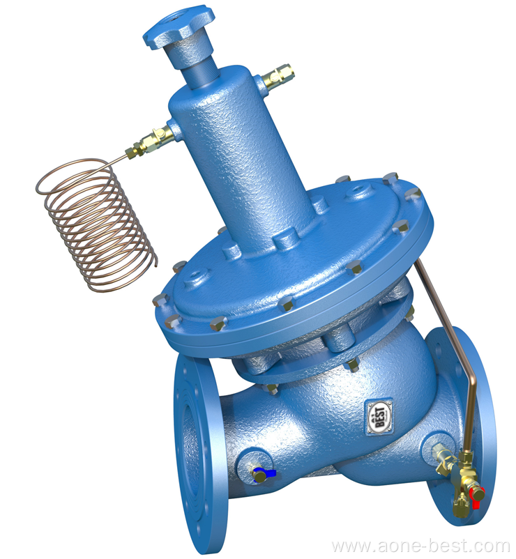 Cast iron Self Actuated Balacing Valve