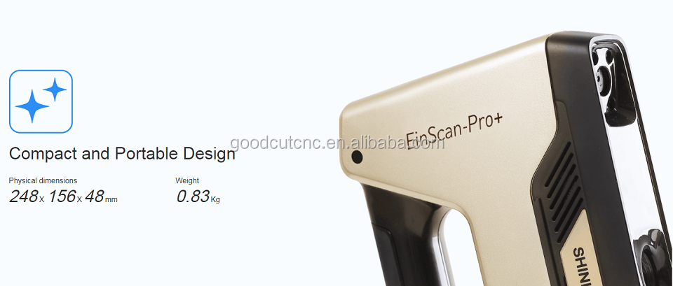 High accuracy pro+ 3d scanner for 3d printer for Make prosthetic limbs suitable for patients