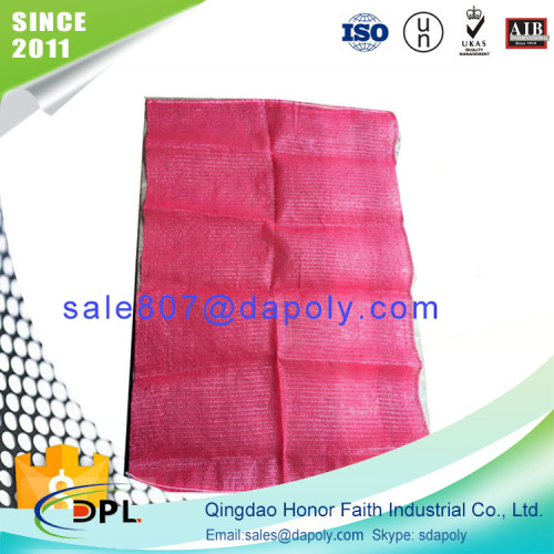 Hot sale high quality pp leno mesh fabric for laundry bag