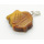 fish Shape Yellow Tiger eye pendant