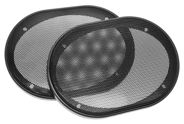 Noise Reduction Expanded Metal Loudspeaker Diamond Hole Speaker Grill