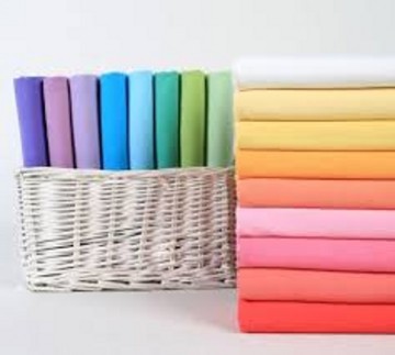 TEXTILE FACTORY PRODUCED COLOR FABRIC