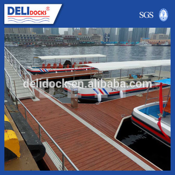 marina dock steel frame pontoon/floating steel pontoon