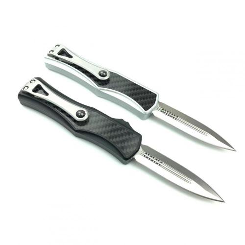 OTF Knife Aviation Aviation Handle Spring Double Action