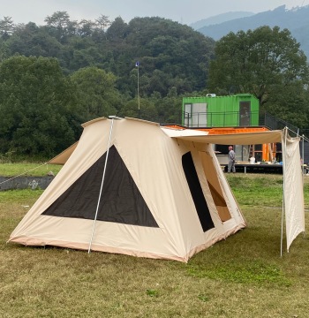 Waterproof Cotton Canvas Flex Bow Tent for Glamping