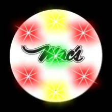 Flashing round Magnetic Pin