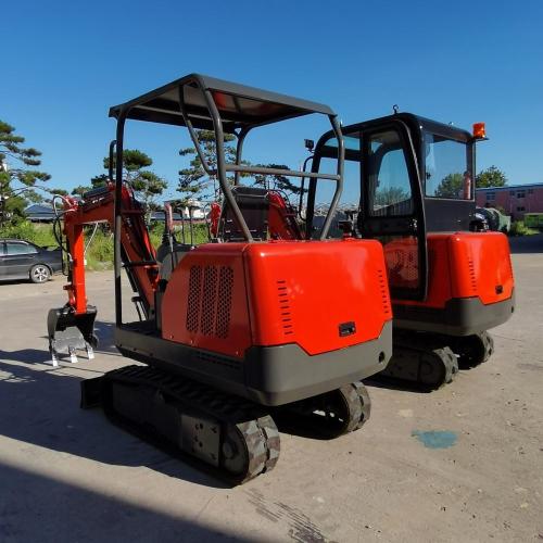 Hidraulik 2ton Crawler Mini Excavator CE EPA