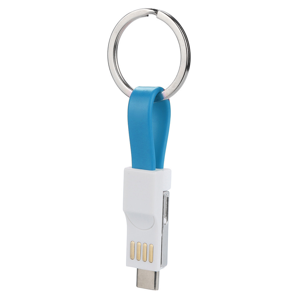Yijiashishang 2019 Hot Christmas Promotion Gifts 3 in 1 Magnetic keychain usb data charging cable